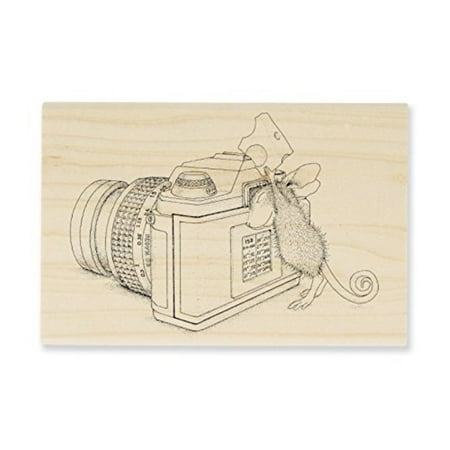 - Stampendous Wood Stamp, House Mouse Say Cheese