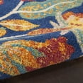 thumbnail image 6 of Nourison Allur Botanical Indoor Area Rug Navy Multicolor 2' x 3', 6 of 7