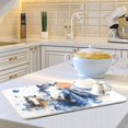 thumbnail image 6 of Horses with Bubbles Dish Drying Mat Dish Drainer Rack Mats Water Absorbent Non-Slip Easy Clean Heat Resistant for Kitchen Counter, 6 of 8