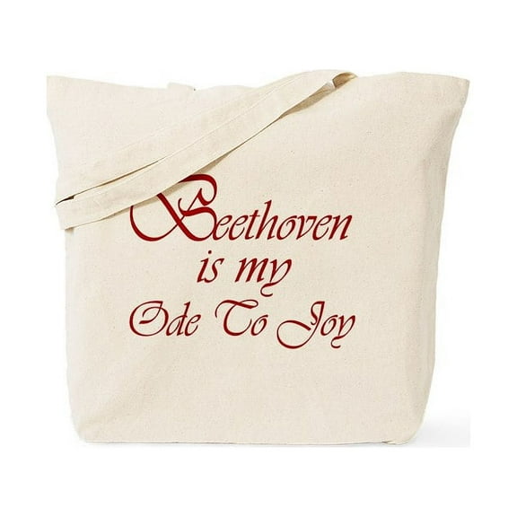 CafePress - Beethoven Ode To Joy Tote Bag - Unisex Canvas Tote Bag, Beige, 1-Piece
