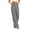 *Silver, variant on ClodeEU Women's High Waist Pleated Wide Leg Dress Pants, Casual Loose Trousers With Pockets ,Women's Plus L