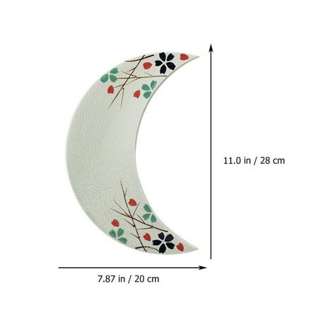 

1PC Restaurant Japanese-type Sushi Plate Retro Kitchen Sushi Dessert Plate