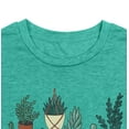thumbnail image 5 of Just One More Plant Tshirt Women Gardening Shirts Botanical Shirt Funny Indoor Plant Lover Gift Tee Top, 5 of 6