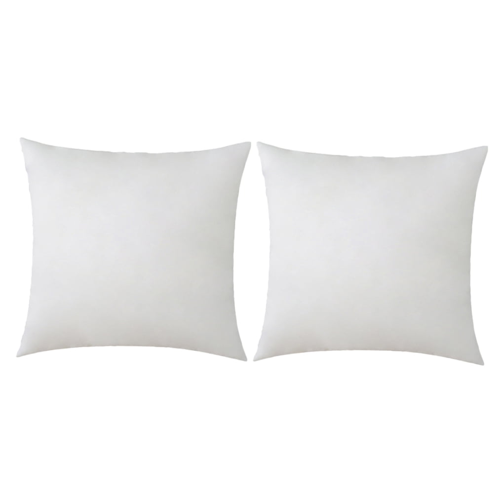 WHAMVOX Cushion Filling 2Pcs White Blends for Living Room 45x0.3937in