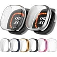 thumbnail image 5 of KOMI Case Compatible for Fitbit Ace LTE Screen Protector, All-Around Protective Cover Soft TPU Plated Bumper Frame for Google Fitbit Ace LTE Kids Smartwatch (6Colors), 5 of 5