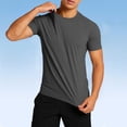 thumbnail image 4 of Jerdar Men’s Muscle Fit Gym T-Shirt, Stretchy Workout Tee with Curved Hem, Athletic Slim Fit Short Sleeve, 4 of 6