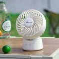 thumbnail image 2 of Bear Electric Fan DFS-C09C5, Desktop Electric Fan, Portable Electric Fan, Rechargeable Dormitory Office Small Fan, 2 of 11