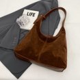 thumbnail image 4 of Bolso Hombro Hobo Mujeres Gamuza Cierra Magnética Suave Gran Capacidad para Viajes, 4 of 9