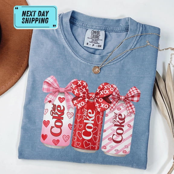 Coquette Diet Coke Tee: Bow Soda Shirt