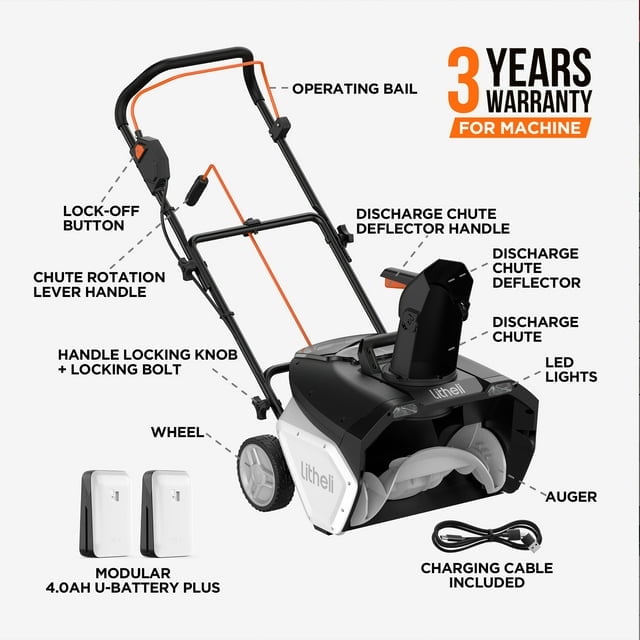 Worx snow blower cordless hotsell