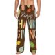 thumbnail image 1 of Balery Happy Thanksgiving With Gnome Pantalones de pijama para hombre, pijama ultraligero, pantalón de descanso-Small, 1 of 6