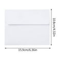 thumbnail image 3 of Self Seal Envelopes, A Self Seal Envelopes, Self-Seal White Envelopes for Wedding, Invitations, Greeting Cards, Photos, Announcements & Holiday Mail, by Elapind, 3 of 4