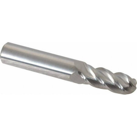 

Accupro 13/32 Diam 1 LOC 4 Flute Solid Carbide Ball End Mill