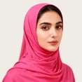 thumbnail image 5 of Kaondbfi Women's Summer Fashion Silk Scarves Cotton Hijab Women's Headscarf Quality 180 X 55 Cm Soft Breathable and Opaque, 5 of 5