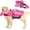 Pink, variant on Dog Life Jacket, Wings Design Pet Life Vest, Reflective & Adjustable Dog Swim Life Vest,Dog Lifesaver Pet Life Preserver Pet Swimming Jacket for Puppy Small, Medium, Large Size Dogs