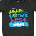thumbnail image 4 of Inktastic Daddy Worlds Best Welder Boys or Girls Baby Bodysuit, 4 of 5