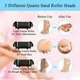 thumbnail image 5 of Electric Foot Grinder File Callus Dead Skin Remover Pedicure Tool Rechargeable,USB Powered, Waterproof, 2 Speeds, 5 of 11