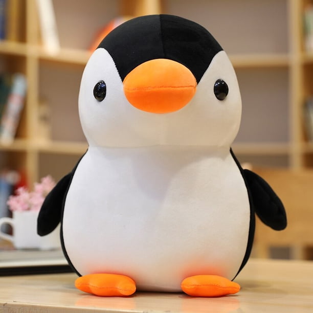 Kawaii Huggable Soft Penguin Plush Toys Baby Stuffed Sea Animals Doll Pillow Birthday Gift For Kids Children Girls heqiyong LED