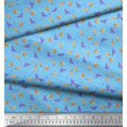 thumbnail image 3 of Soimoi Poly Georgette Fabric Heart & Text Decor Fabric Printed Yard 42 Inch Wide, 3 of 3