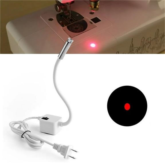 Magnetic Positioning Quilting Light For Sewing Machine,Magnetic Sewing Machine Laser Positioning Light,Sewing Laser Guide Stitch Light,Sewing Machine Accessories For Precise Stitching