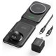 thumbnail image 1 of Cargador Inalámbrico INIU Magnético Plegable Rápido para iPhone AirPods y iWatch Series Pro, 1 of 7