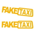 thumbnail image 5 of 2x Car Stickers Decals Car scratch covers Stickers Waterproof for Window Reflective Yellow, 5 of 8