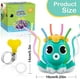 thumbnail image 4 of Aspersor para niños, juguete de aspersor con 8 mangueras Octopus kaili Sencillez, 4 of 4