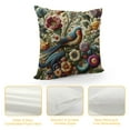 thumbnail image 4 of GOSMITH  Decorative Pillowcases Vintage Birds with Flowers Throw Pillow Covers Farmhouse Pillow Cushion Cases Home Decor Square Floral Pillow Case, 4 of 5
