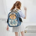 thumbnail image 6 of ALAZA Puppy Dog Astronaut School Backpack Elementary Bag Bookbag Travel Rucksack, 6 of 6
