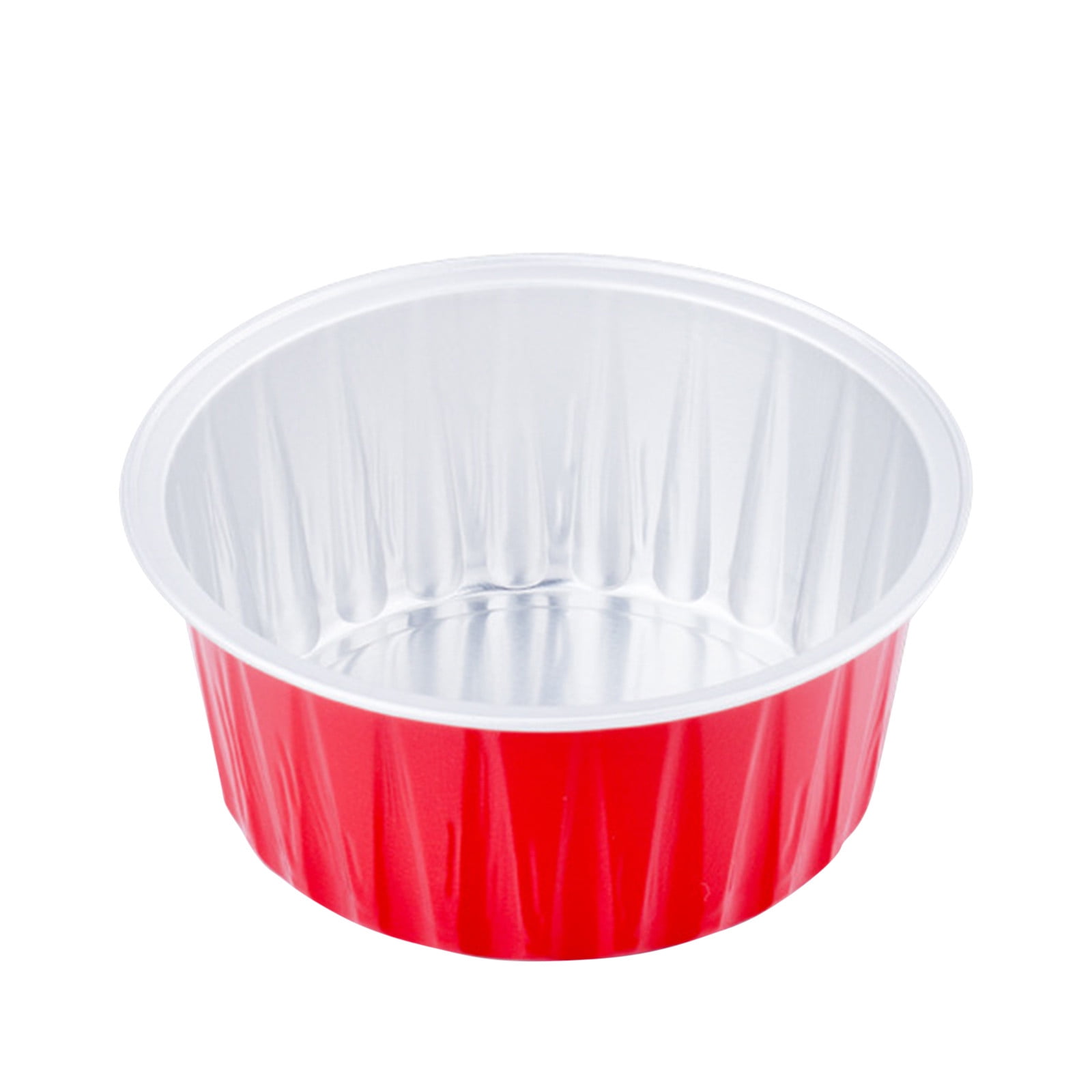 Puntoco Clearance Foil Cupcake Cups Round Cupcake Cups with Lid, Mini