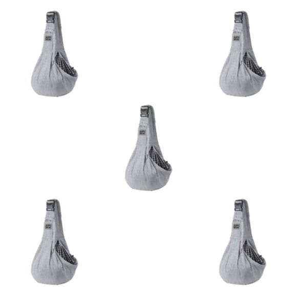 Bolsa de transporte para mascotas Greeniant manos libres plegable para perros y gatos Gris Type2 NO2