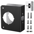 thumbnail image 1 of Lock and Door Reinforcer, Door Lock Reinforcement Plate, Stainless Steel Home Security Door Lock Plate with 1-3/8" Thickness, 2-3/8" Backset, and 2-1/8" Bore, 1 of 7