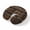 Dark Brown Tan, variant on Neck Pillow Ergonomic Memory Foam U Shaped Pillows,Orange Navy Blue Stripe Line Soft Portable Neck Head Support Cushion Pillow for Travel Airplane Car Office Use,