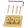 thumbnail image 1 of Montaje Sillines Puente Guitarra Eléctrica Yuyangstore 3 Cuerdas Oro, 1 of 8