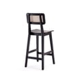 thumbnail image 5 of Manhattan Comfort Versailles Counter Stool in Black and Natural Cane, 5 of 5