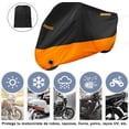 thumbnail image 3 of Funda para Moto Tela Oxford 190T Impermeable con Protección Solar y Tiras Reflectantes, 3 of 9