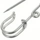 thumbnail image 4 of Hallazgos del broche de 50 piezas Pingas de seguridad Agujas con agujeros Broche de alfileres de metal para bricolaje, 4 of 5