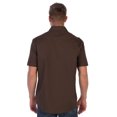 thumbnail image 3 of Gioberti Mens Casual Western Solid Short Sleeve Shirt with Pearl Snaps, 3 of 4