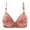Light Pink, variant on Women Wide Strap Solid Bra Embroidered Floral Push Up Bra for Enhanced Support and All Day Comfortable Wear 38 Black