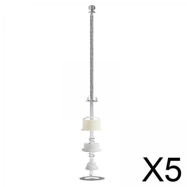 Kit De 5 Piezas Para Molinillo De Pimienta De Cocina Con Núcleo De Aluminio Y Poste, 10 Pulgadas