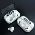 thumbnail image 3 of Oggfader Wireless Earbuds G05 Headset Contact Control Digital Display Bluetooth 5.3 Wireless Headset In ear Stereo Headset White, 3 of 5