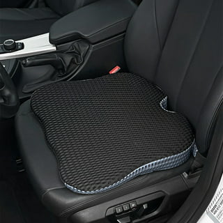 Stalwart Car Seat Cushion - 1.2 in.-Thick Memory Foam Seat Pad with Plastic  Anchors and Non-Slip Bottom (Black) 75-CAR2005 - The Home Depot
