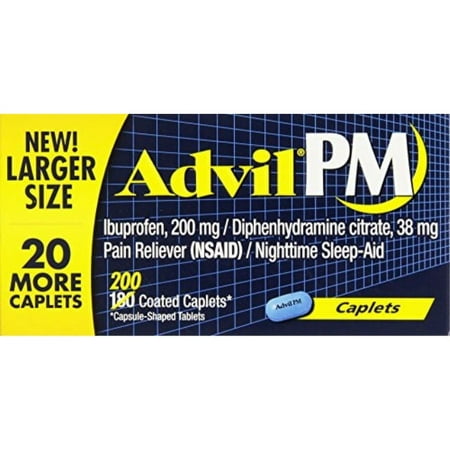 Advil PM Caplets (200 ct.)