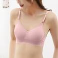 thumbnail image 6 of Hrsba Seamless Bras For Women,Solid Color Open Back Shaping Back Smoothing Wireless Daily Bra, 6 of 7