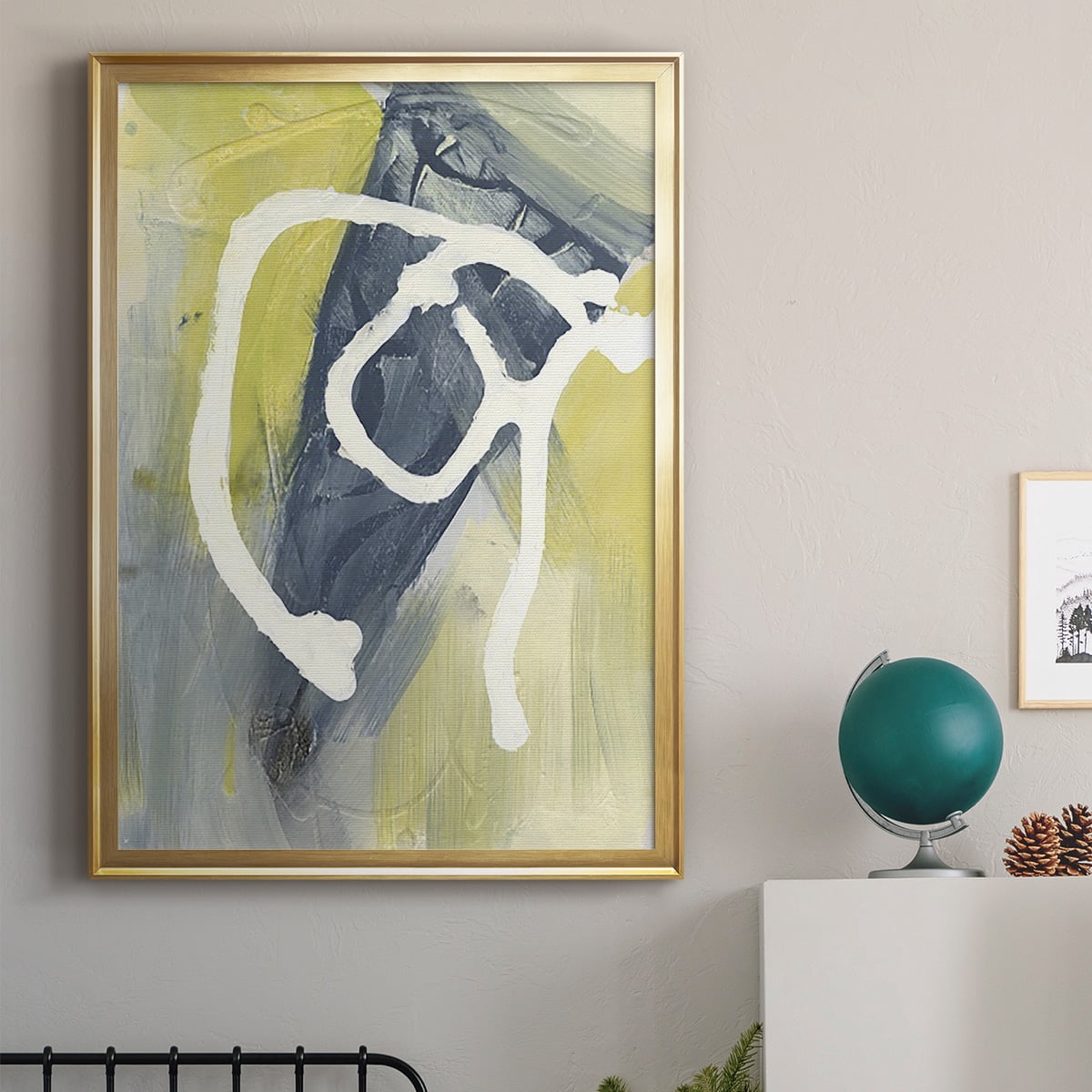 Delightful I Premium Framed Print, in Gold, Black, or Silver - Ready to Hang