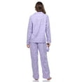 thumbnail image 4 of White Mark Women's Three-Piece Button-Down Pajama Set, 4 of 6