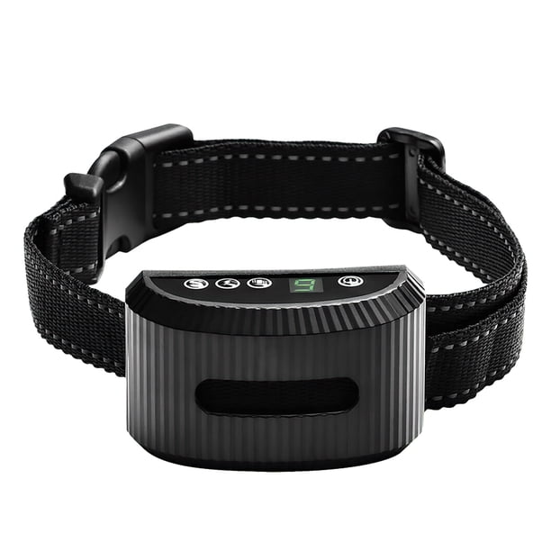 Collar de ladridos para perros Collar de control de ladridos de perros recargable Suministros de entrenamiento para perros