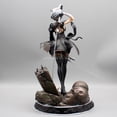 thumbnail image 3 of Nier Automata figura de Yorha No.2, estatua de Pvc 2B de 33cm, 2 cabezas, colección de estatuillas de acción, adorno de coches, regalos GK para niñas calientes, 3 of 4