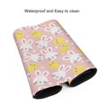 thumbnail image 4 of Hirioo Rabbit And Chick for Mouse Pad ,Anti-Slip Base, Durable Stitched Edges, Perfect for Gaming, Office, and Home Use,16x35.5in, 4 of 9