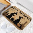 thumbnail image 6 of 1pc Happy Halloween Absorbent Non-Slip Bathroom Thickened Flannel Rug Decor,Soft,Quick Drying,Suitable For Indoor/outdoor Use,Bathrooms,Bedrooms,Kitchens,Terrace,Laundry Rooms,16"x24", 6 of 9